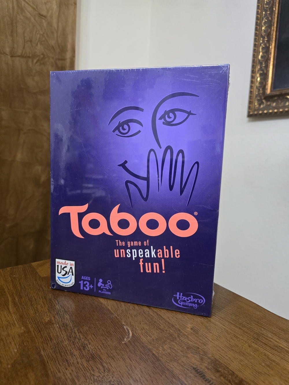 NEW IN BOX Taboo Game Classic Unspeakable Family Fun Group Board Game Hasbro